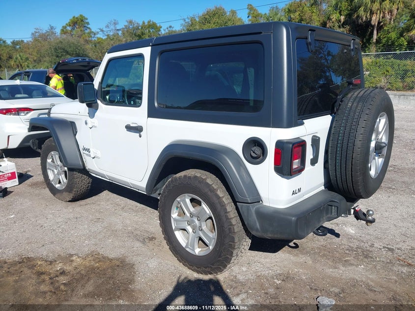 1C4GJXAN3MW626899 2021 JEEP WRANGLER photo no. 3