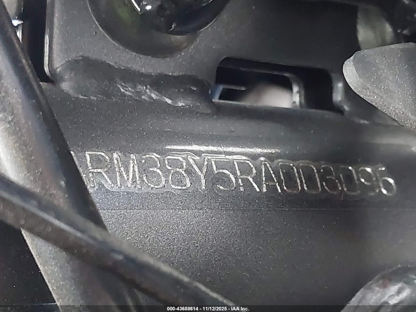 2024 Yamaha Yzfr7 VIN: JYARM38Y5RA003096 Lot: 43688614