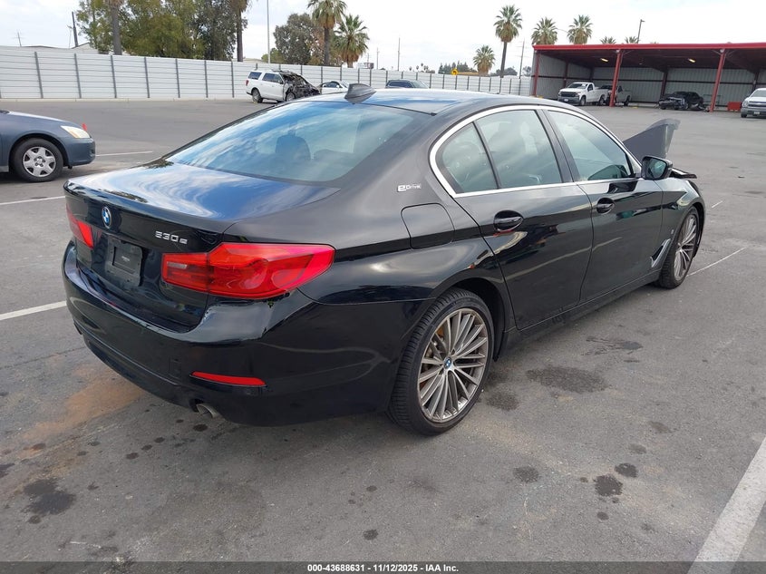 Vin: wbaja9c5xkb393314, lot: 44183924, bmw 530e iperformance 20194