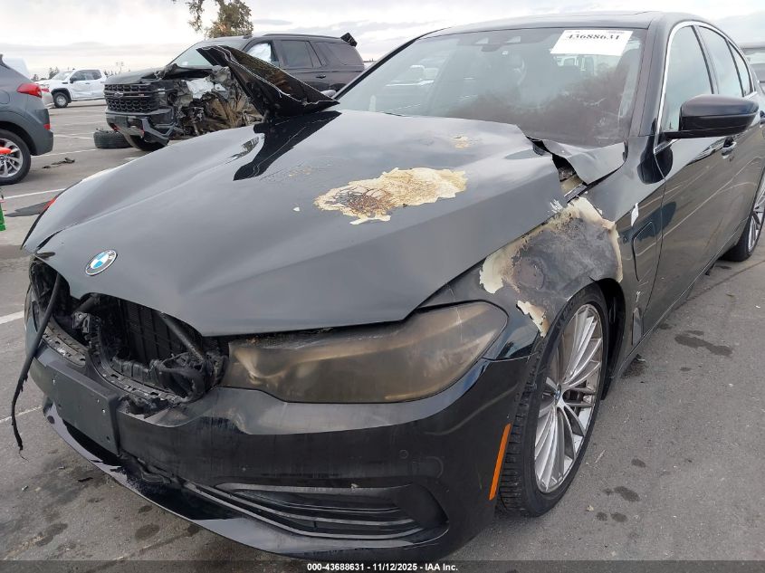 2019 BMW 530E Iperformance VIN: WBAJA9C5XKB393314 Lot: 43688631