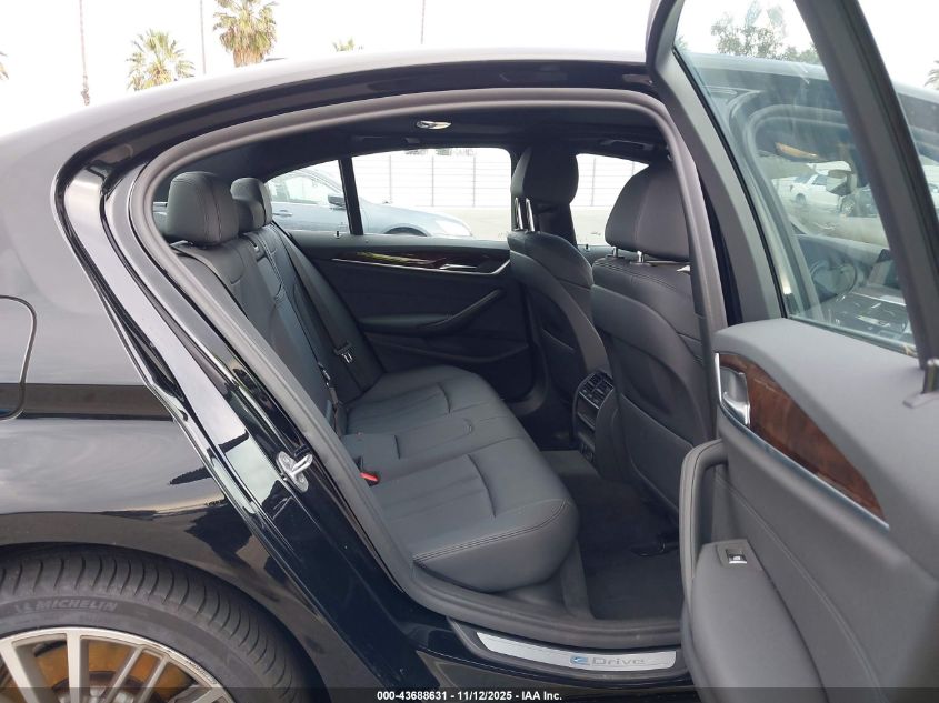 2019 BMW 530E Iperformance VIN: WBAJA9C5XKB393314 Lot: 43688631