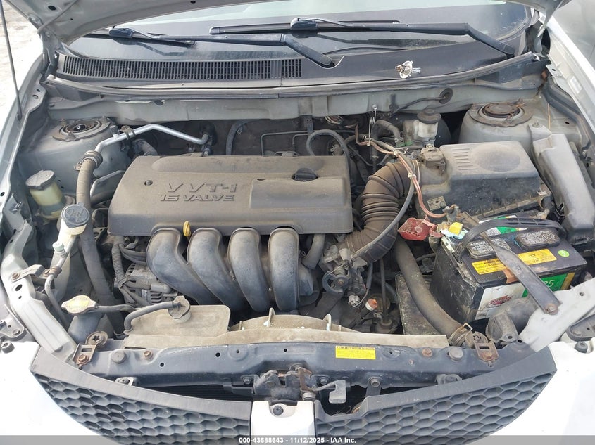 2004 Pontiac Vibe VIN: 5Y2SL62884Z470994 Lot: 43688643