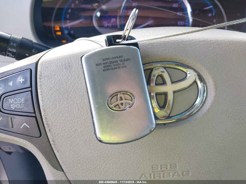 2011 Toyota Sienna Limited V6 VIN: 5TDYK3DCXBS063741 Lot: 43688645