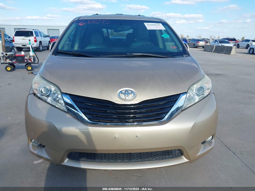2011 Toyota Sienna Limited V6 VIN: 5TDYK3DCXBS063741 Lot: 43688645
