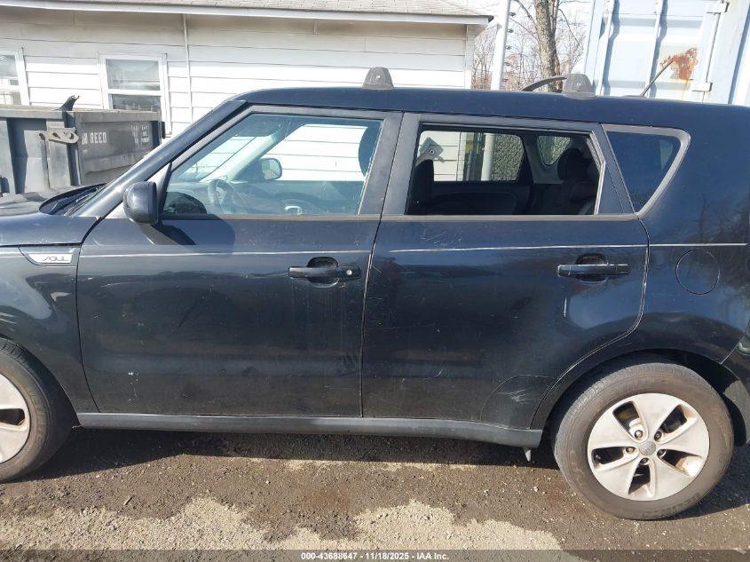 2016 Kia Soul ! VIN: KNDJN2A26G7265881 Lot: 43688647