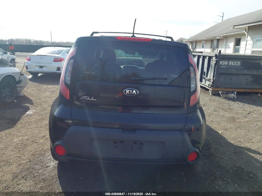 2016 Kia Soul ! VIN: KNDJN2A26G7265881 Lot: 43688647