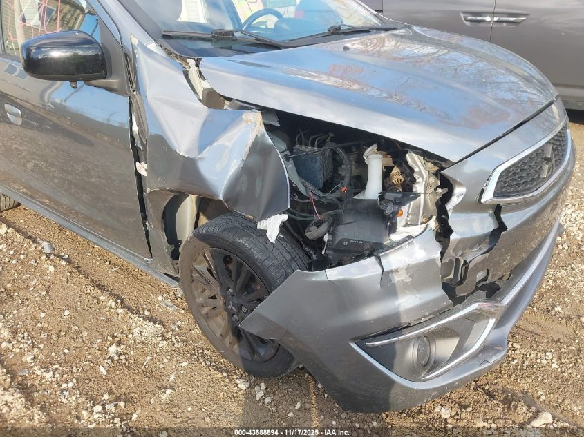 2019 Mitsubishi Mirage Le VIN: ML32A5HJ2KH002386 Lot: 43688694