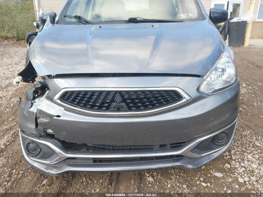 2019 Mitsubishi Mirage Le VIN: ML32A5HJ2KH002386 Lot: 43688694