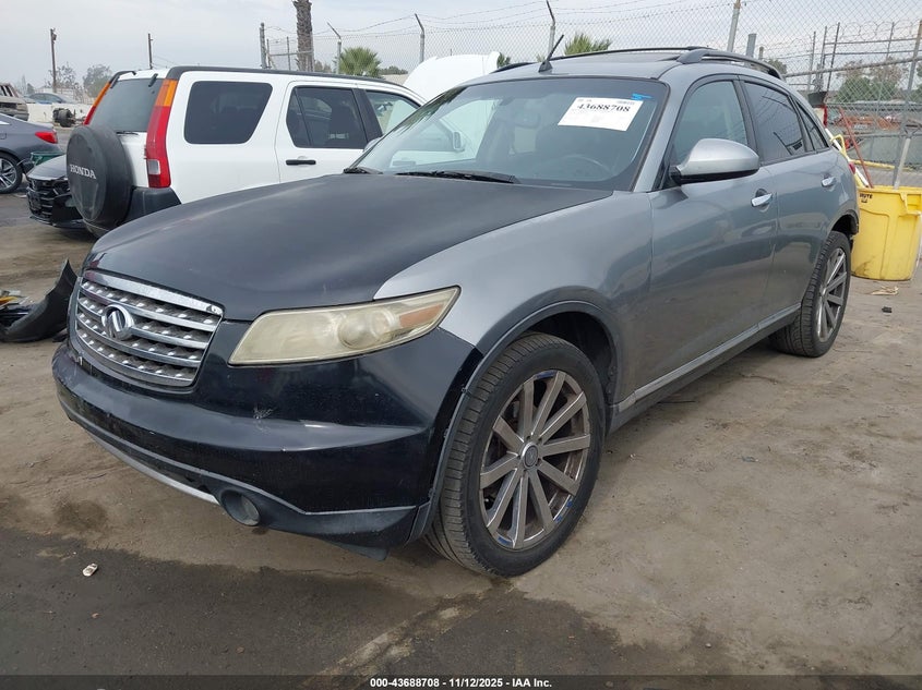 JNRAS08WX8X204976 2008 INFINITI FX photo no. 2