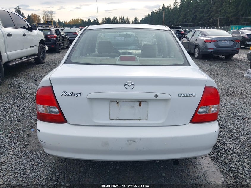 2003 Mazda Protege Dx/Es/Lx VIN: JM1BJ225331141069 Lot: 43688727