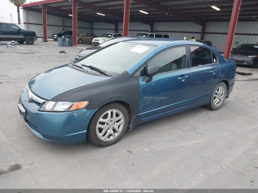 1HGFA16557L101822 2007 HONDA CIVIC photo no. 2