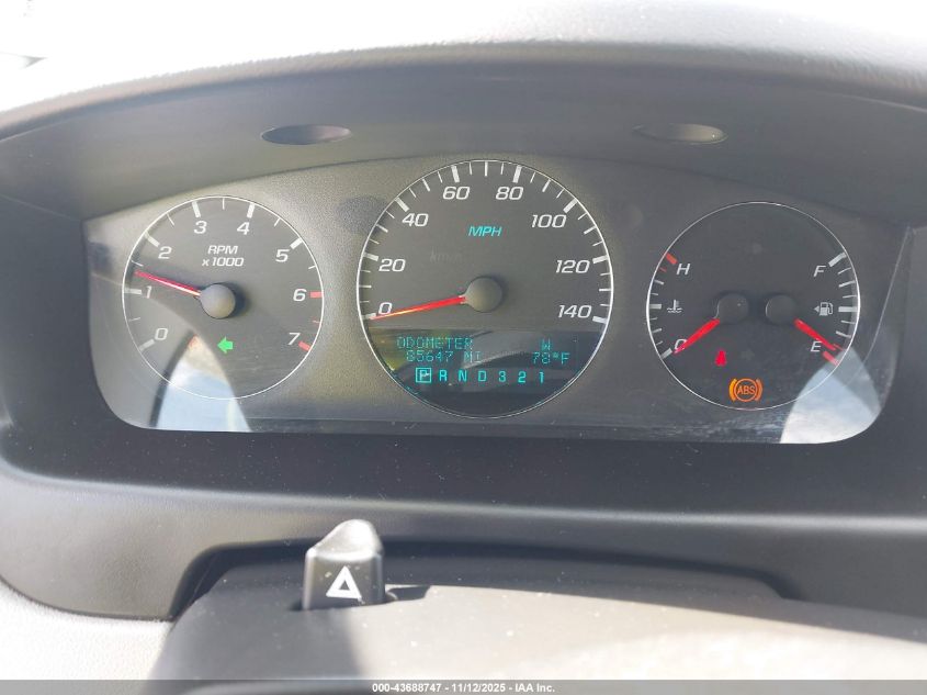 2008 Chevrolet Impala Lt VIN: 2G1WV58K981262591 Lot: 43688747