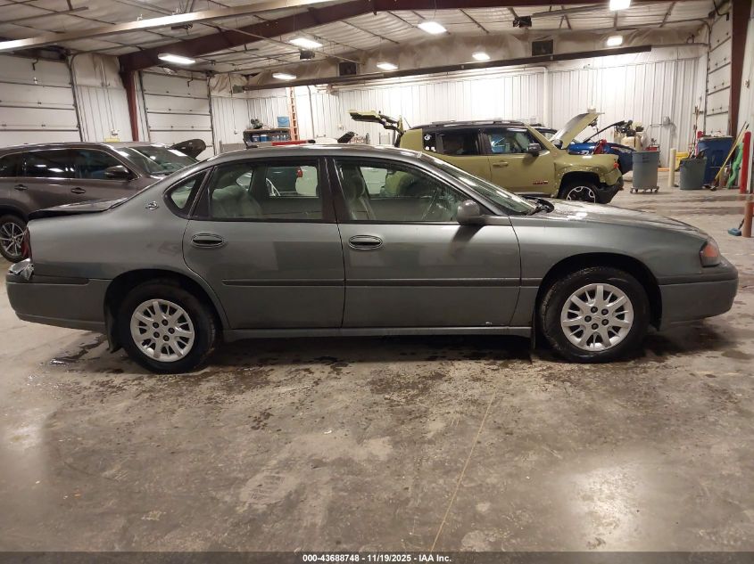 2005 Chevrolet Impala VIN: 2G1WF52E759366834 Lot: 43688748