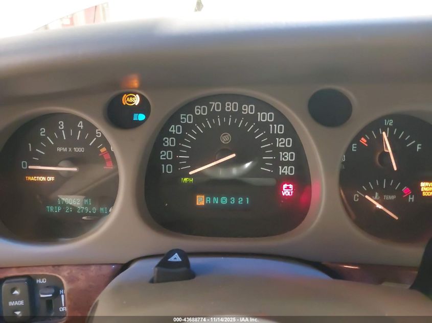 2002 Buick Lesabre Limited VIN: 1G4HR54K02U125203 Lot: 43688774