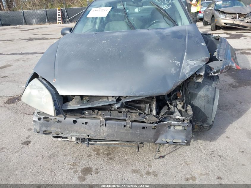 2005 Ford Focus Zx4 VIN: 1FAFP34N05W107105 Lot: 43688814