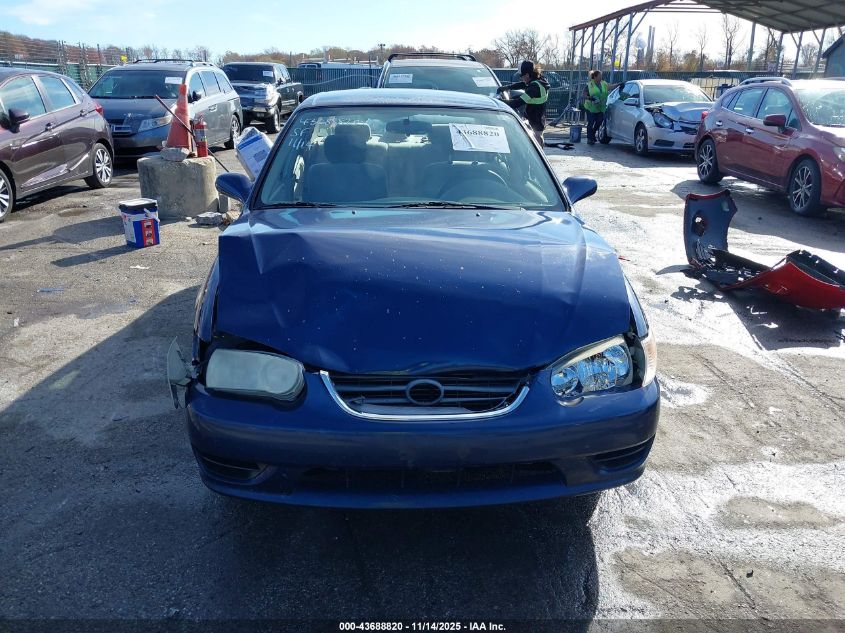 2002 Toyota Corolla Le VIN: 2T1BR12E62C521150 Lot: 43688820