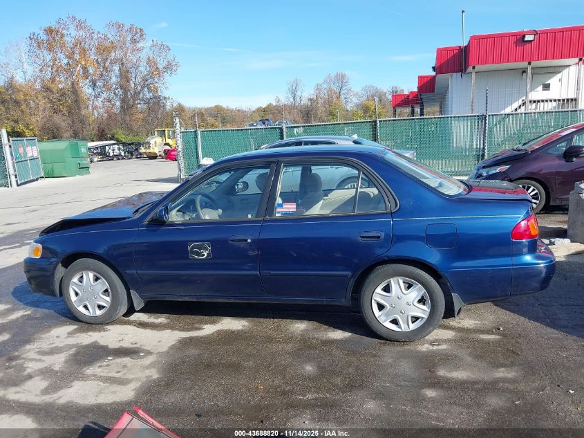 2002 Toyota Corolla Le VIN: 2T1BR12E62C521150 Lot: 43688820