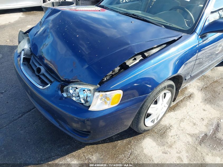 2002 Toyota Corolla Le VIN: 2T1BR12E62C521150 Lot: 43688820