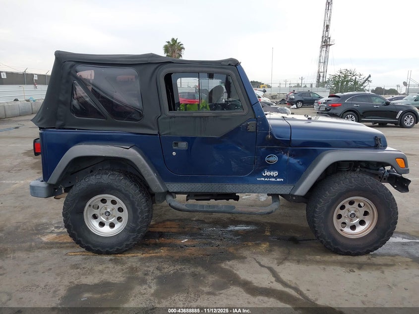 2004 Jeep Wrangler X VIN: 1J4FA39S94P799653 Lot: 43688885