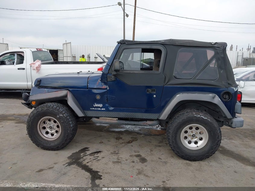 2004 Jeep Wrangler X VIN: 1J4FA39S94P799653 Lot: 43688885
