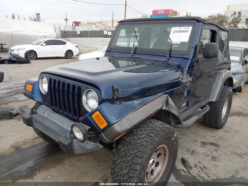 2004 Jeep Wrangler X VIN: 1J4FA39S94P799653 Lot: 43688885