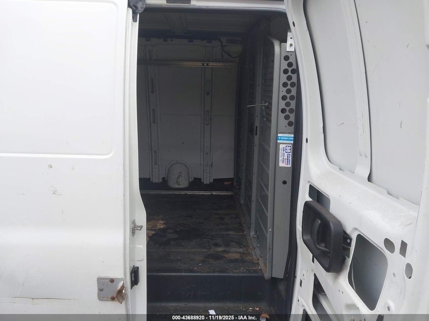 2012 Chevrolet Express 2500 Work Van VIN: 1GCWGFBA1C1153306 Lot: 43688920