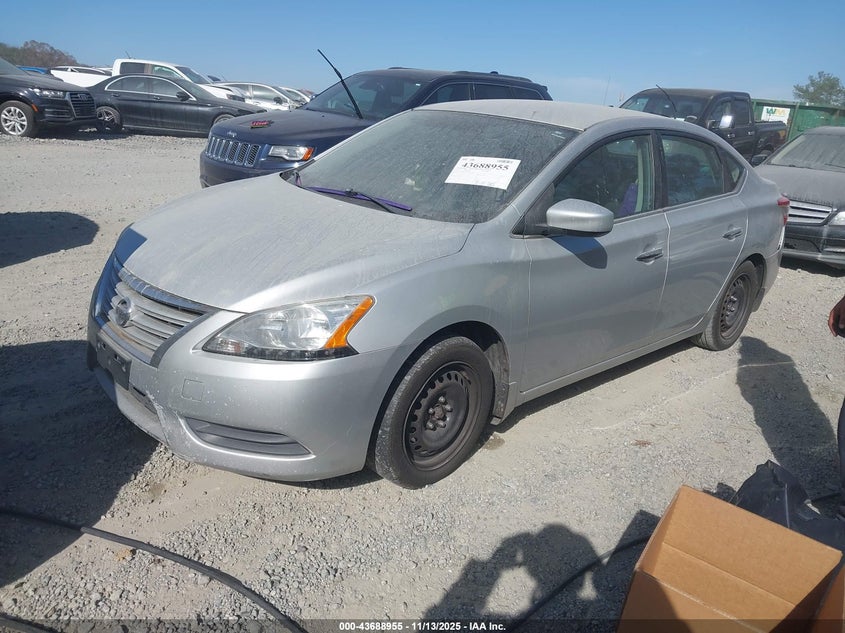 Vin: 3n1ab7ap9ey209787, lot: 44184248, nissan sentra fe+ s/fe+ sv/s/sl/sr/sv 20142