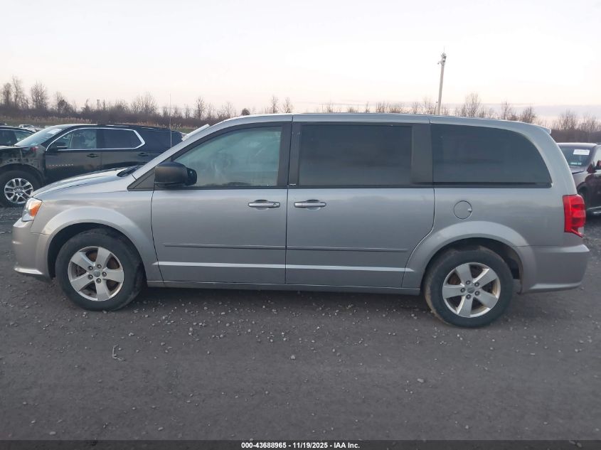 2014 Dodge Grand Caravan Se VIN: 2C4RDGBG6ER167152 Lot: 43688965