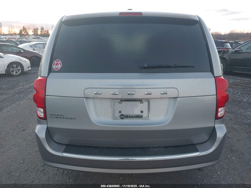 2014 Dodge Grand Caravan Se VIN: 2C4RDGBG6ER167152 Lot: 43688965