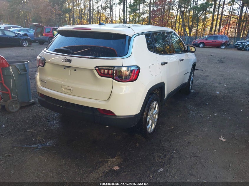 VIN 3C4NJDAN1RT116117 2024 JEEP COMPASS SPORT 4X4