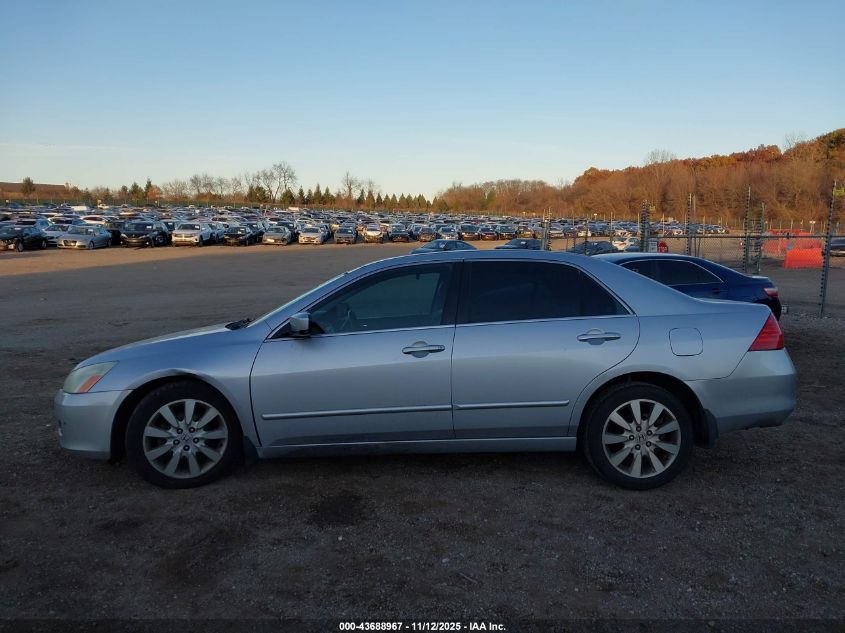 2007 Honda Accord 3.0 Ex VIN: 1HGCM66597A098278 Lot: 43688967