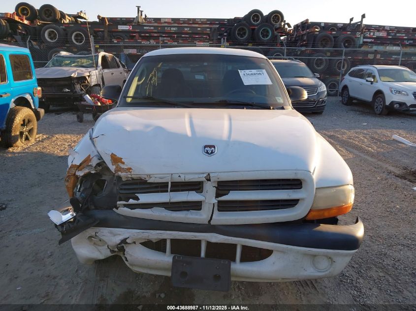 2001 Dodge Dakota Slt/Sport VIN: 1B7GL22X81S184198 Lot: 43688987