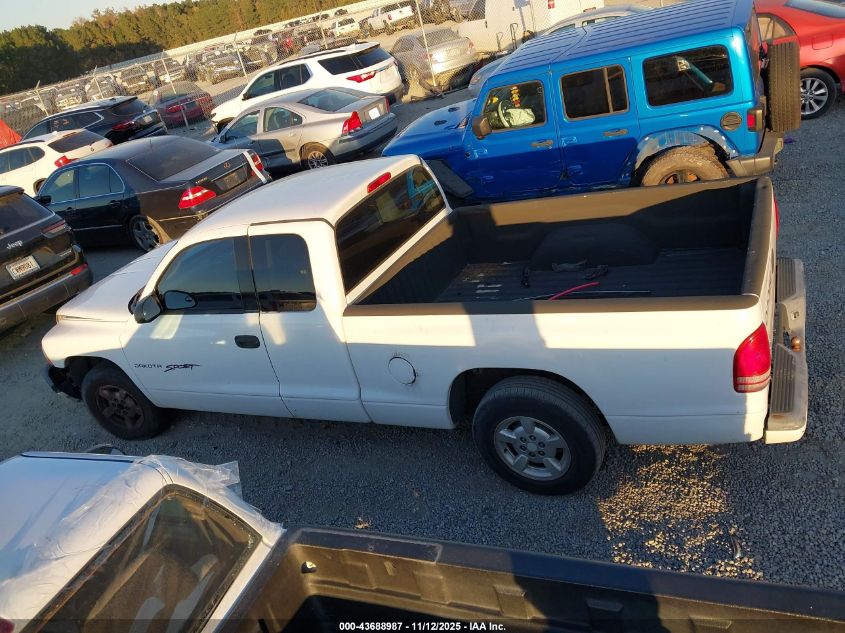 2001 Dodge Dakota Slt/Sport VIN: 1B7GL22X81S184198 Lot: 43688987