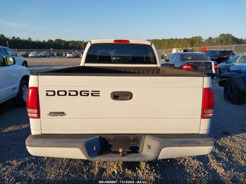 2001 Dodge Dakota Slt/Sport VIN: 1B7GL22X81S184198 Lot: 43688987