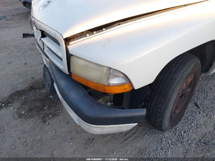 2001 Dodge Dakota Slt/Sport VIN: 1B7GL22X81S184198 Lot: 43688987