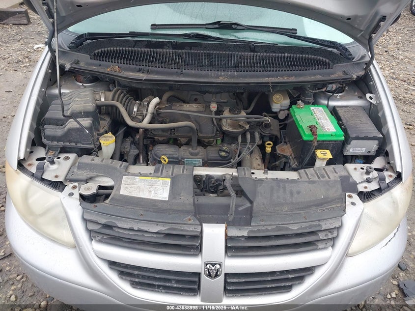 2007 Dodge Caravan Sxt VIN: 1D4GP45R97B206234 Lot: 43688995