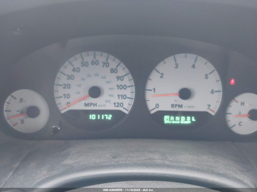 2007 Dodge Caravan Sxt VIN: 1D4GP45R97B206234 Lot: 43688995