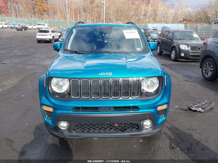 2019 Jeep Renegade Latitude 4X4 VIN: ZACNJBBB1KPK45171 Lot: 43689007