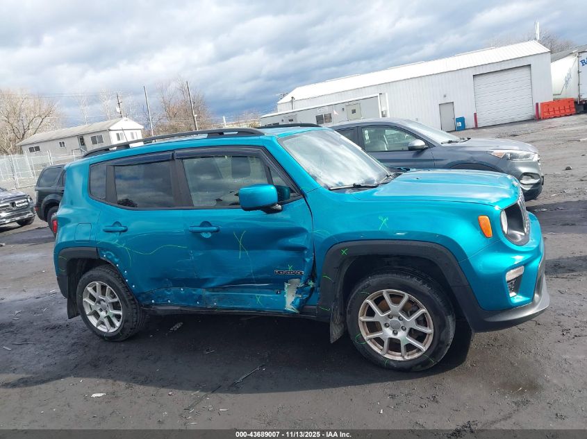 2019 Jeep Renegade Latitude 4X4 VIN: ZACNJBBB1KPK45171 Lot: 43689007