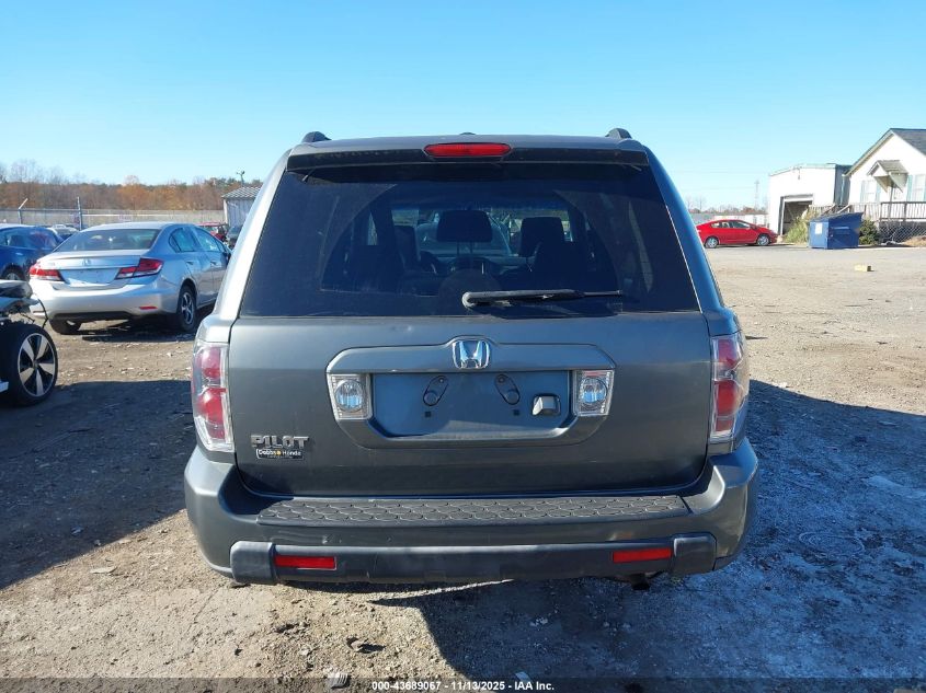 2007 Honda Pilot Ex-L VIN: 5FNYF28767B036933 Lot: 43689067