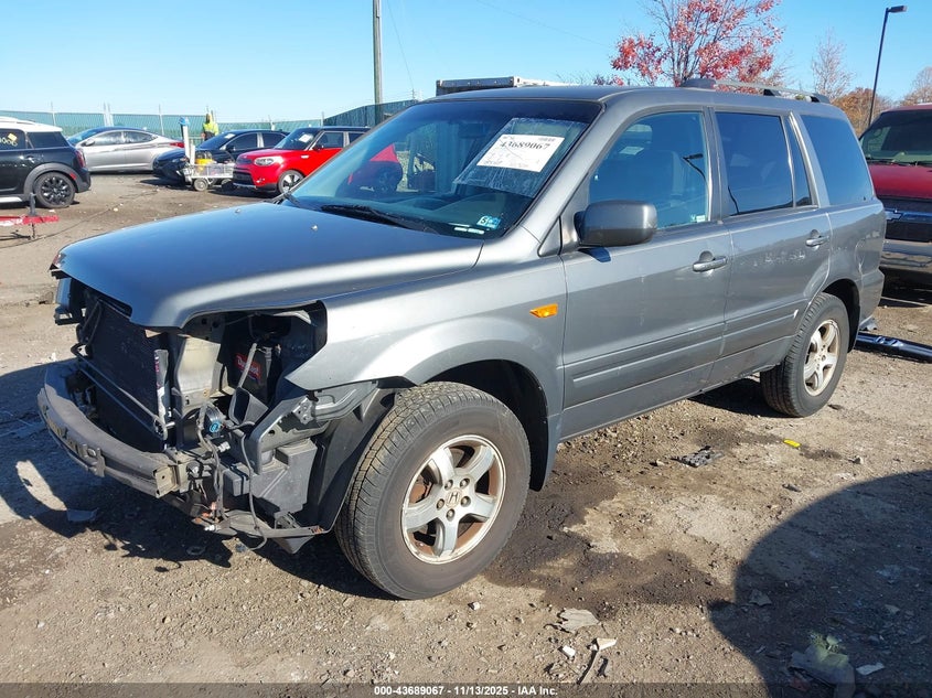5FNYF28767B036933 2007 HONDA PILOT photo no. 2