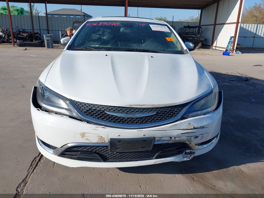 2015 Chrysler 200 C VIN: 1C3CCCCB8FN588507 Lot: 43689078