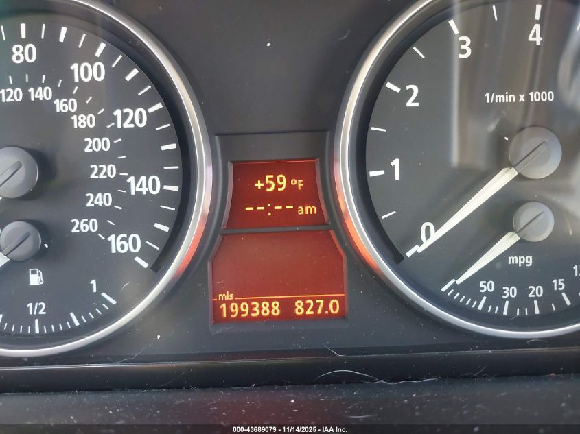 2006 BMW 325I VIN: WBAVB135X6PT08464 Lot: 43689079