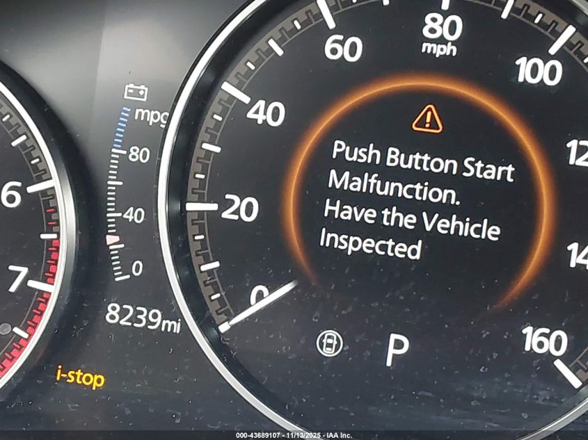 2025 Mazda Cx-90 3.3 Turbo Preferred Package VIN: JM3KKBHDXS1226539 Lot: 43689107