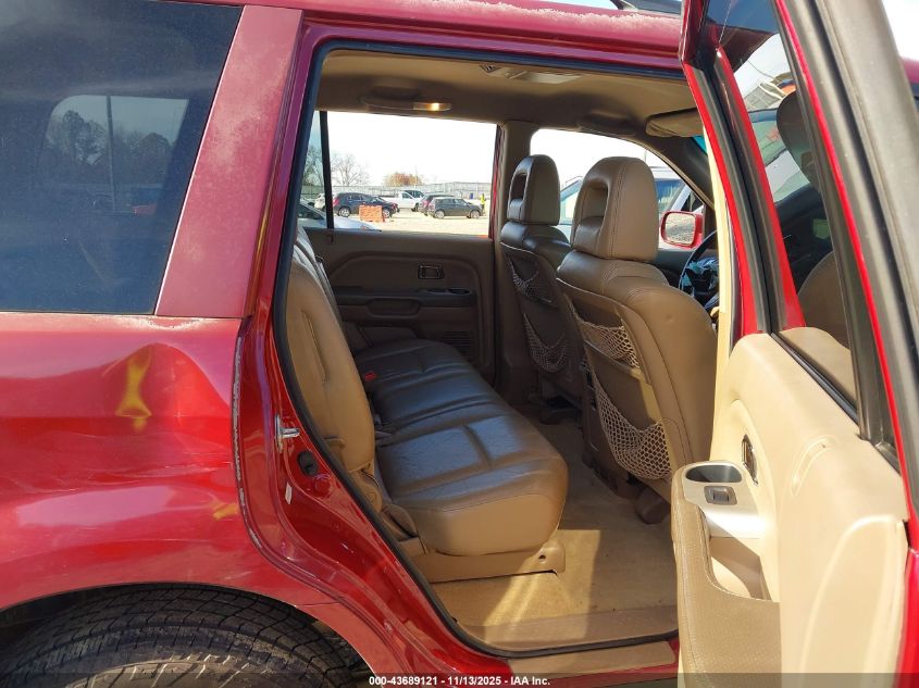 2004 Honda Pilot Ex-L VIN: 5FNYF18654B007419 Lot: 43689121