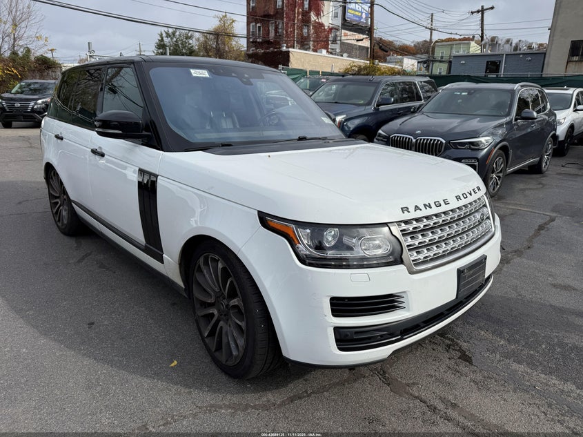 2017 LAND ROVER RANGE ROVER 3.0L V6 TURBOCHARGED DIESEL HSE TD6 - SALGS2FK5HA366337