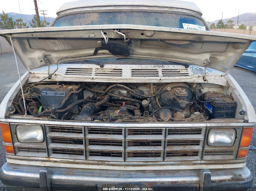 1990 Dodge Ram Van B150 VIN: 2B6GB11X2LK768855 Lot: 43689126