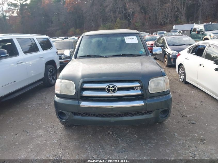 2006 Toyota Tundra Sr5 V8 VIN: 5TBDT44116S554410 Lot: 43689145
