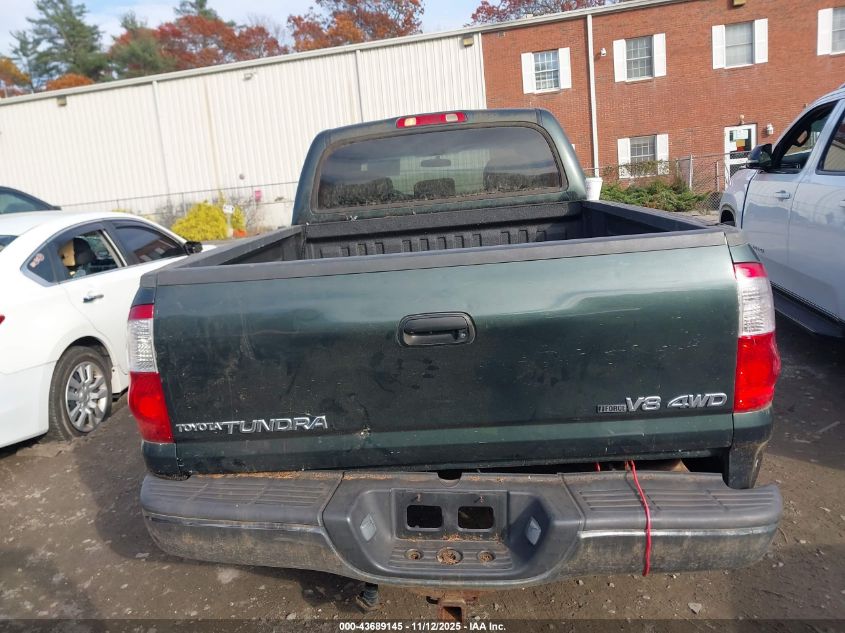 2006 Toyota Tundra Sr5 V8 VIN: 5TBDT44116S554410 Lot: 43689145