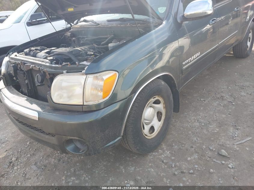 2006 Toyota Tundra Sr5 V8 VIN: 5TBDT44116S554410 Lot: 43689145